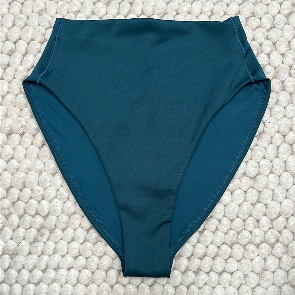 Left on Friday LOF hi hi bottom size S deep end teal